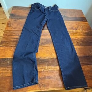 Levis 314 Shaping Straight Jeans Womens 29 Dark Wash Stretch Denim 18881-0553